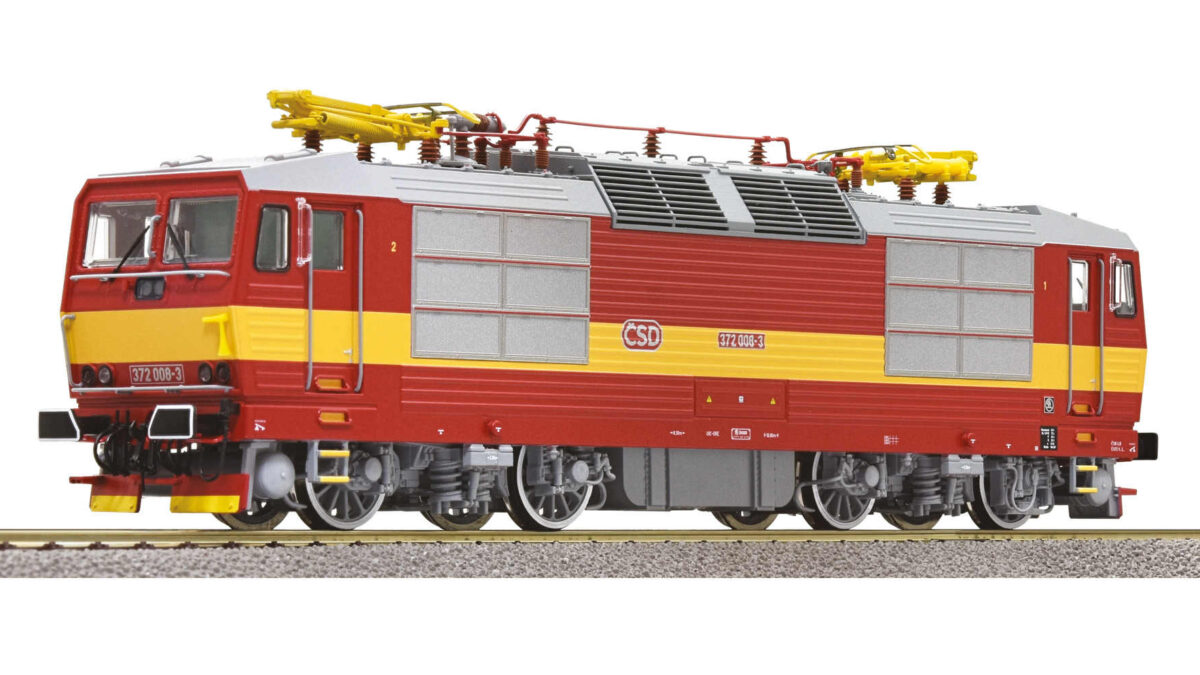 Výřez novinek z katalogu ROCO 2022. ČD a ČSD novinky H0