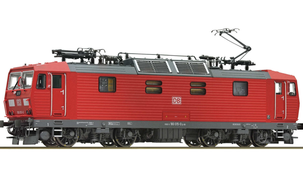Internacionála z Plzně 180 015-0 Deutsche Bahn už v prodeji