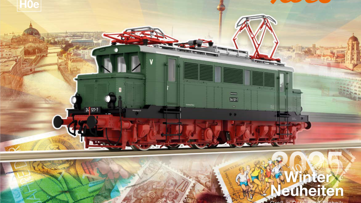 Zimní novinky ROCO 2024/25 v extra katalogu