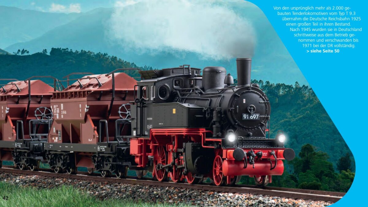 Modely parních lokomotiv 335.1 a 434.1100 z katalogu PIKO 2026